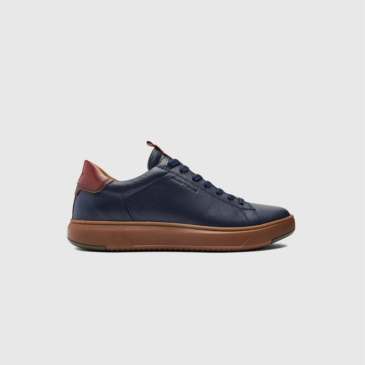 Ambitious Navy Blue Lace Up Trainer