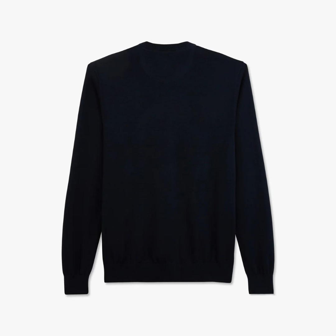 Eden Park Navy Round Neck Knit Jumper