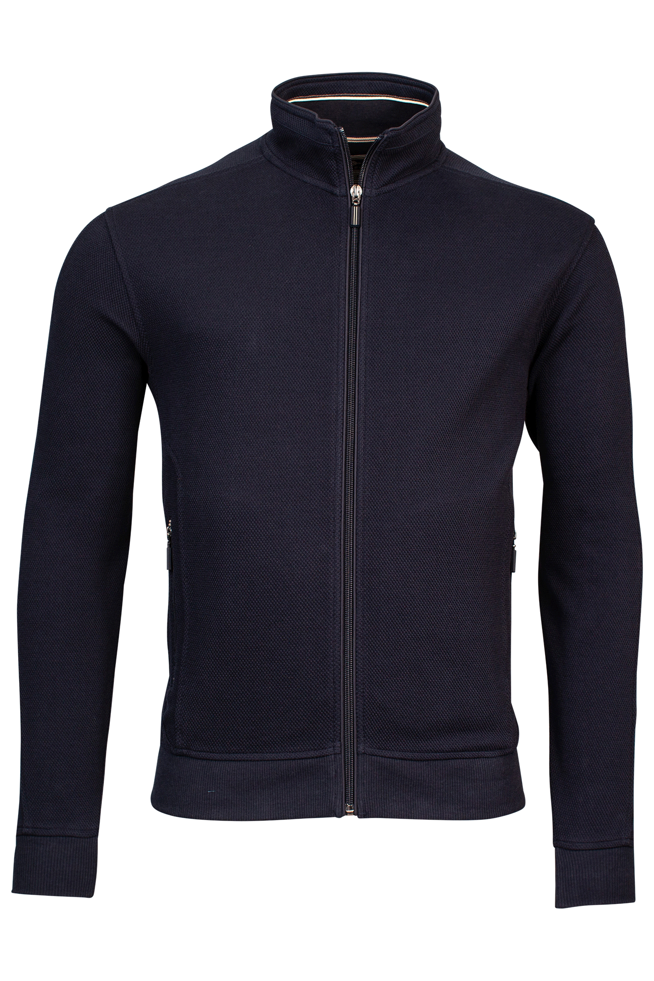 Navy sweatshirt cardigan sale