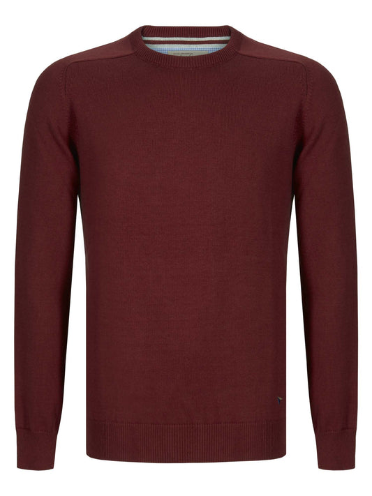 DG Brown Long Sleeve Crew Neck Sweater