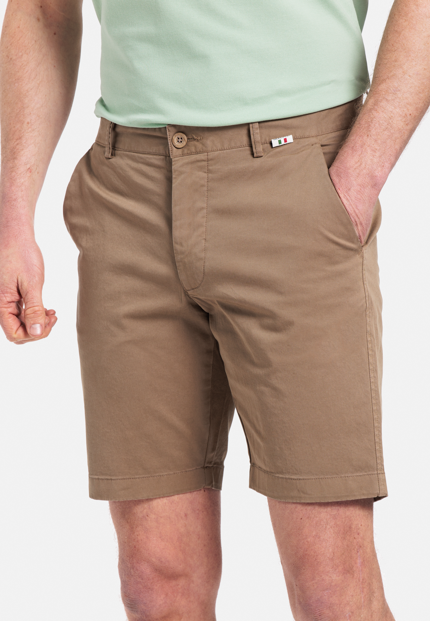 Giordano Camel Brown Bermuda Shorts