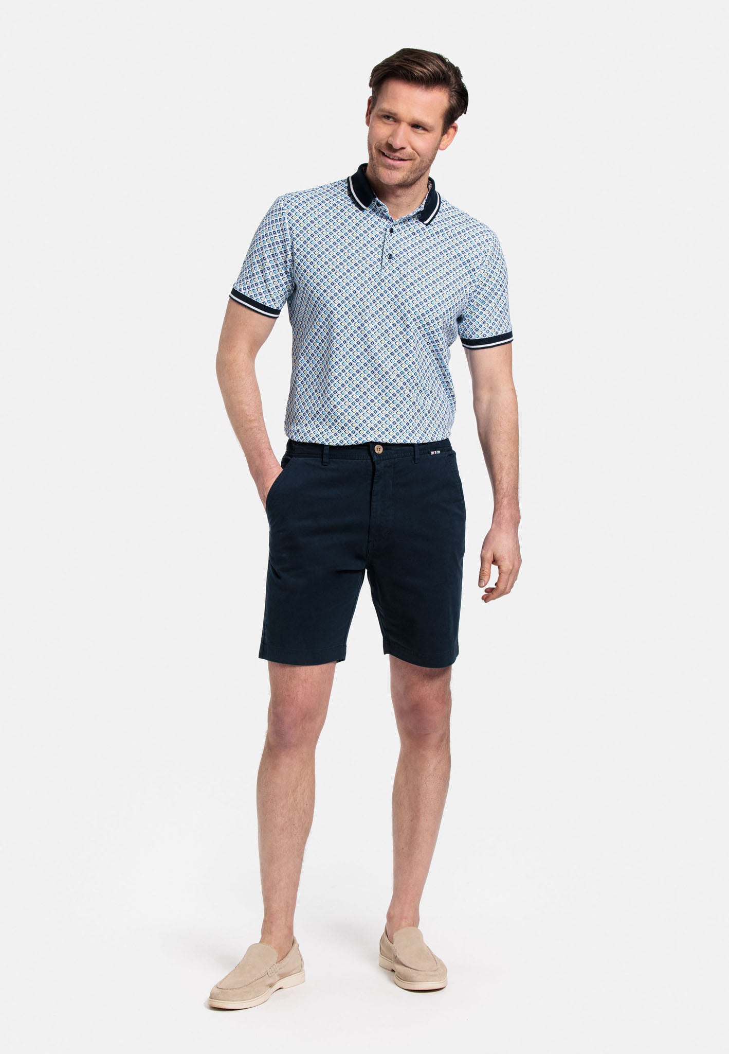 Giordano Dark Navy Bermuda Shorts