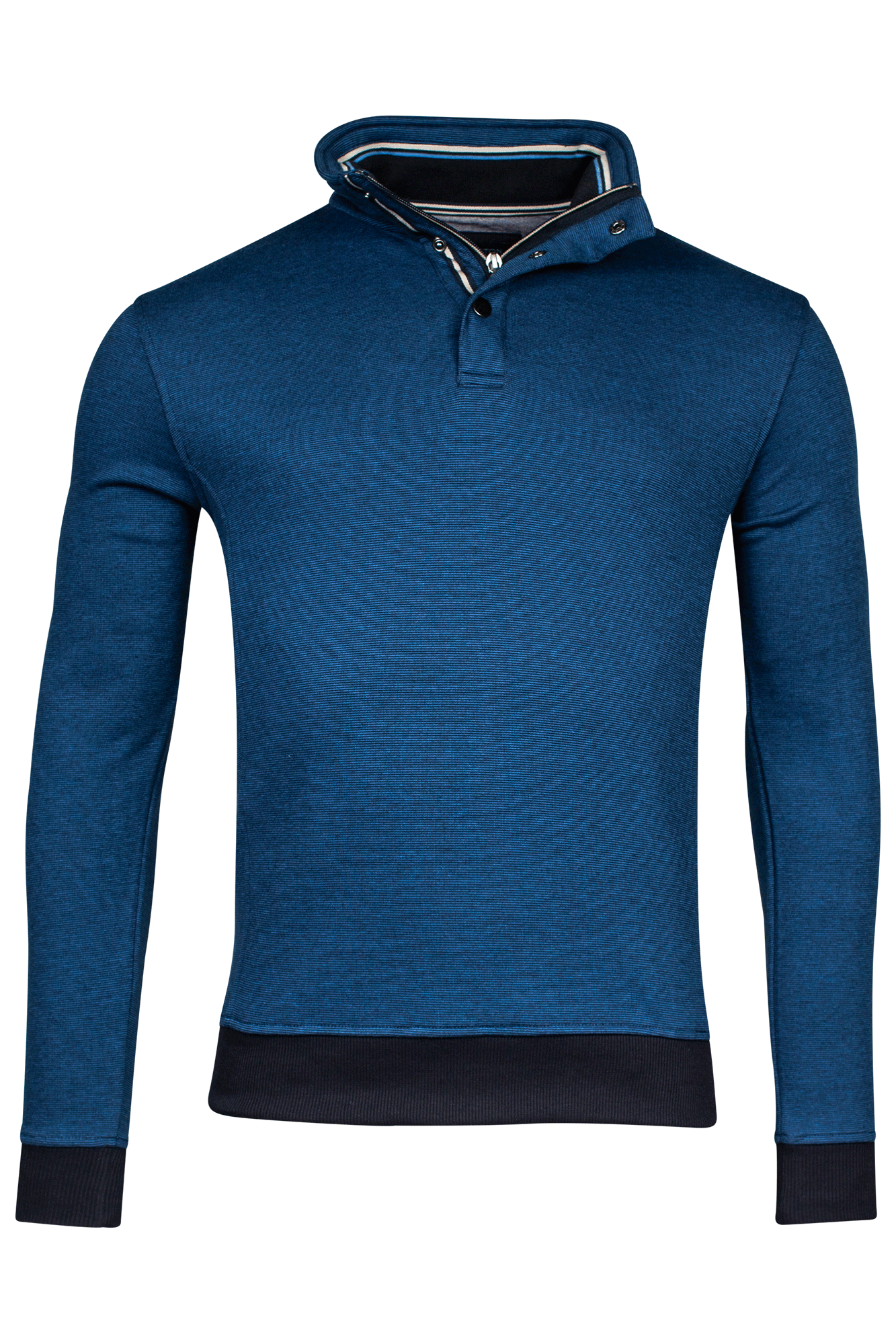 Baileys Dark Blue Half Zip Jumper
