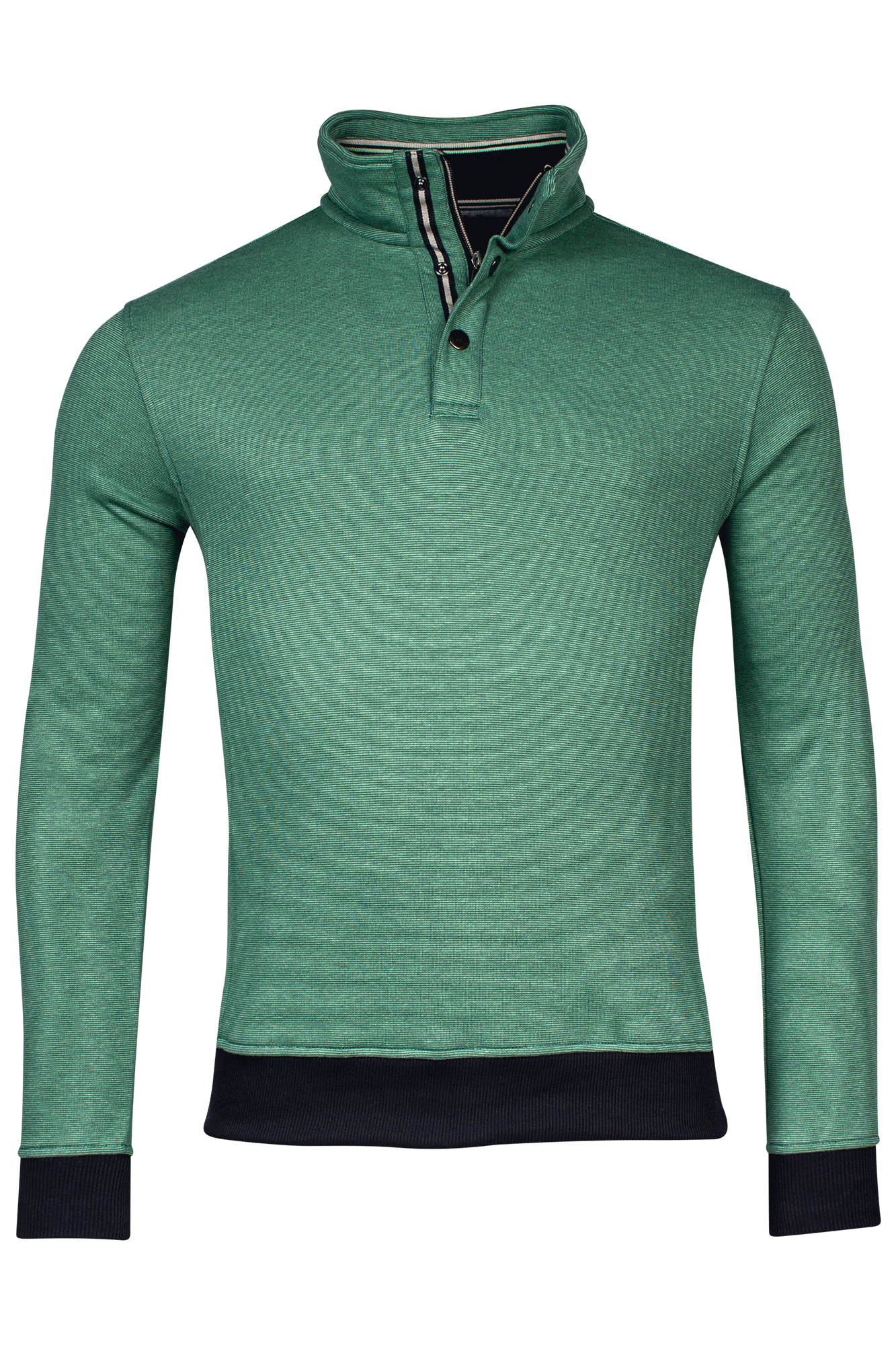Baileys Dark Green Half Zip Jumper