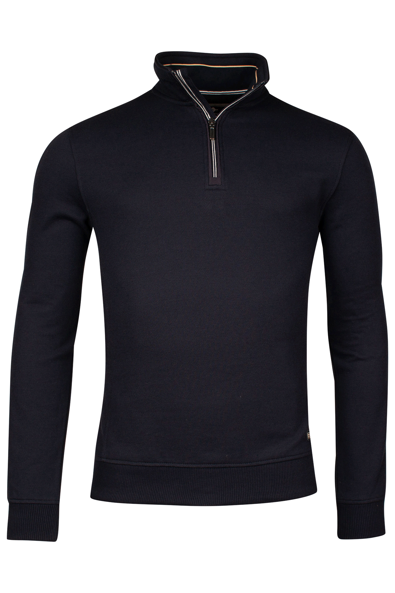 Baileys Dark Navy Half Zip Jumper