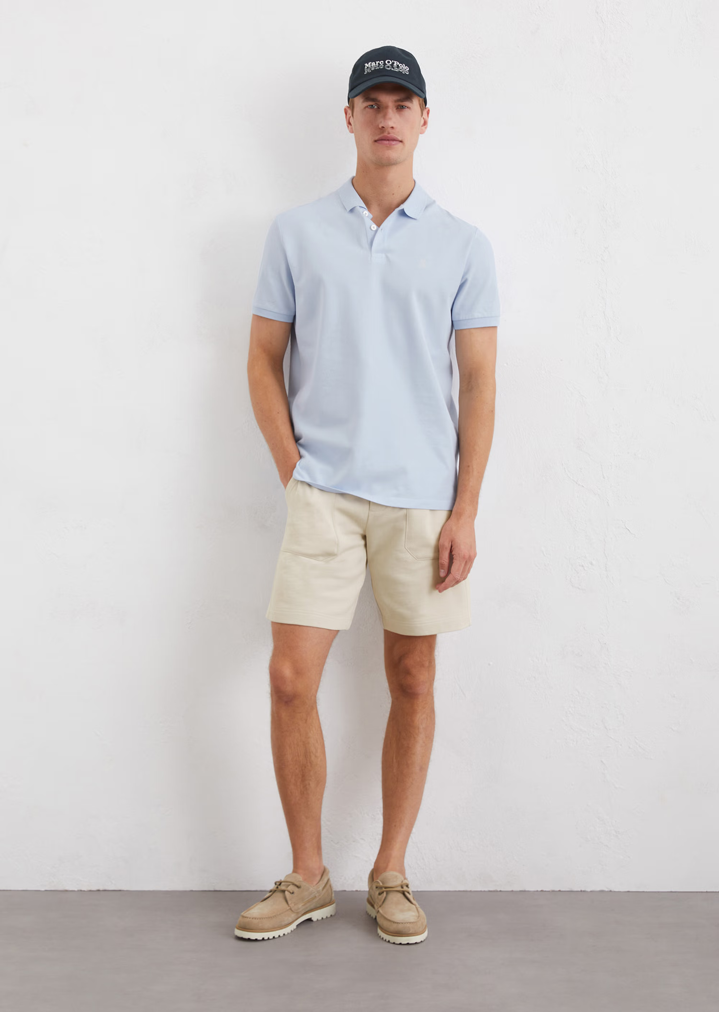 Marc O'Polo Pale Blue Poloshirt