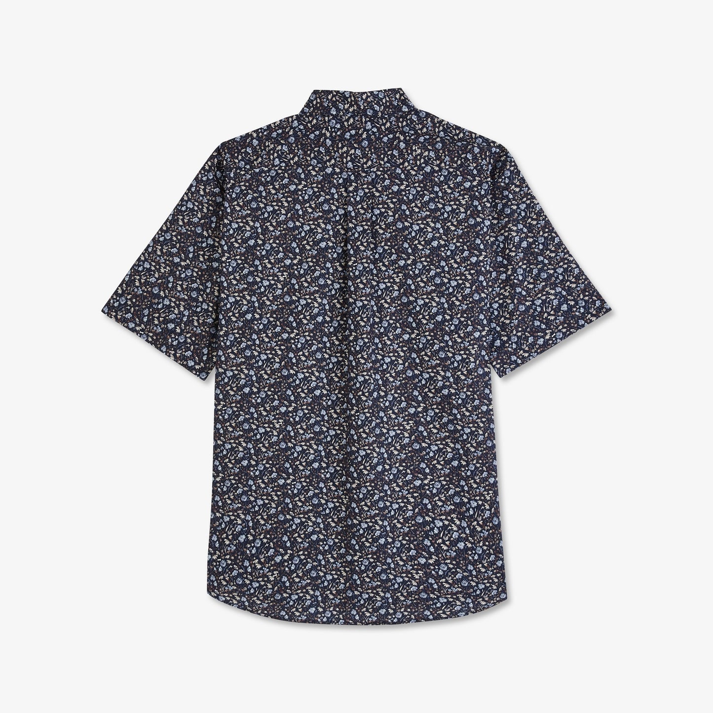 Eden Park Navy Short Sleeve Floral Shirt