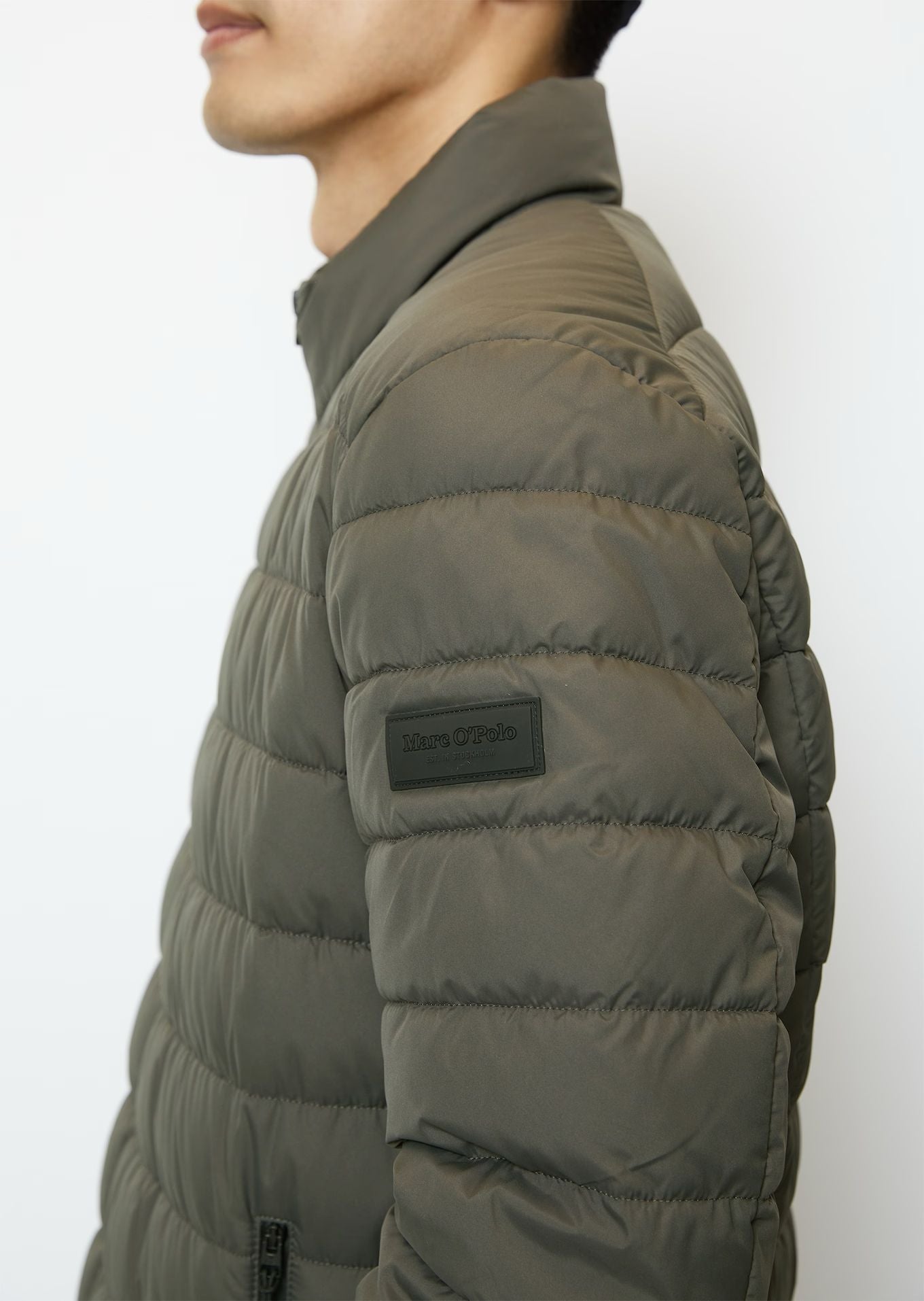 Marc O'Polo Copley Brown Quilted Lightweight Jacket