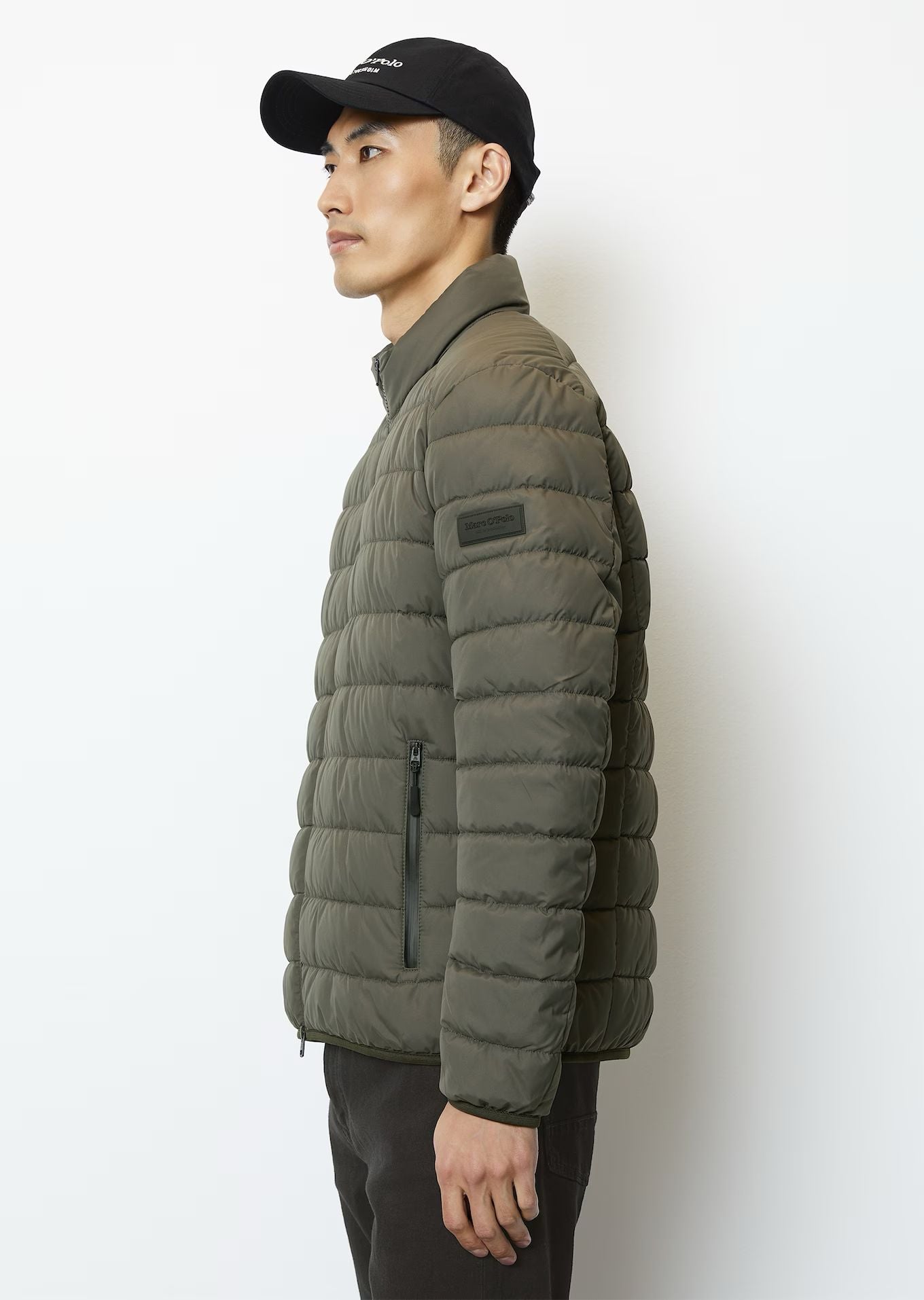 Marc O'Polo Copley Brown Quilted Lightweight Jacket