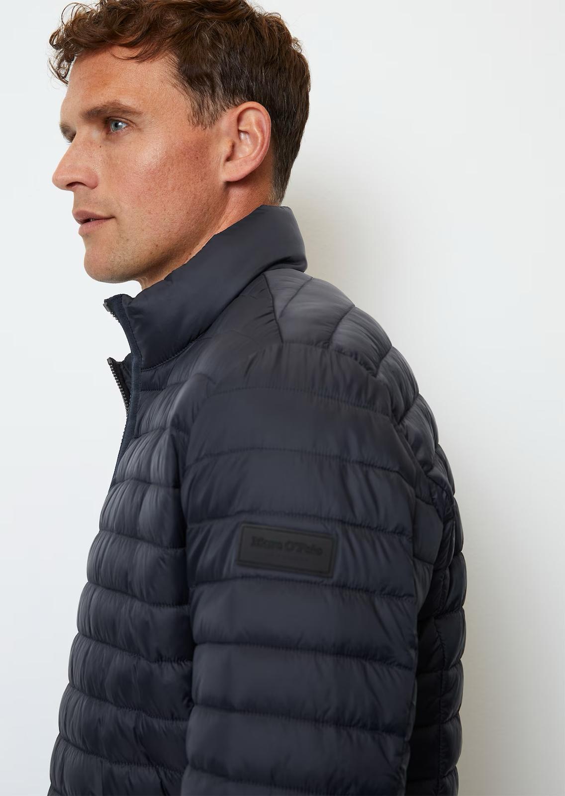 Marc O'Polo Navy Quilted Lightweight Jacket