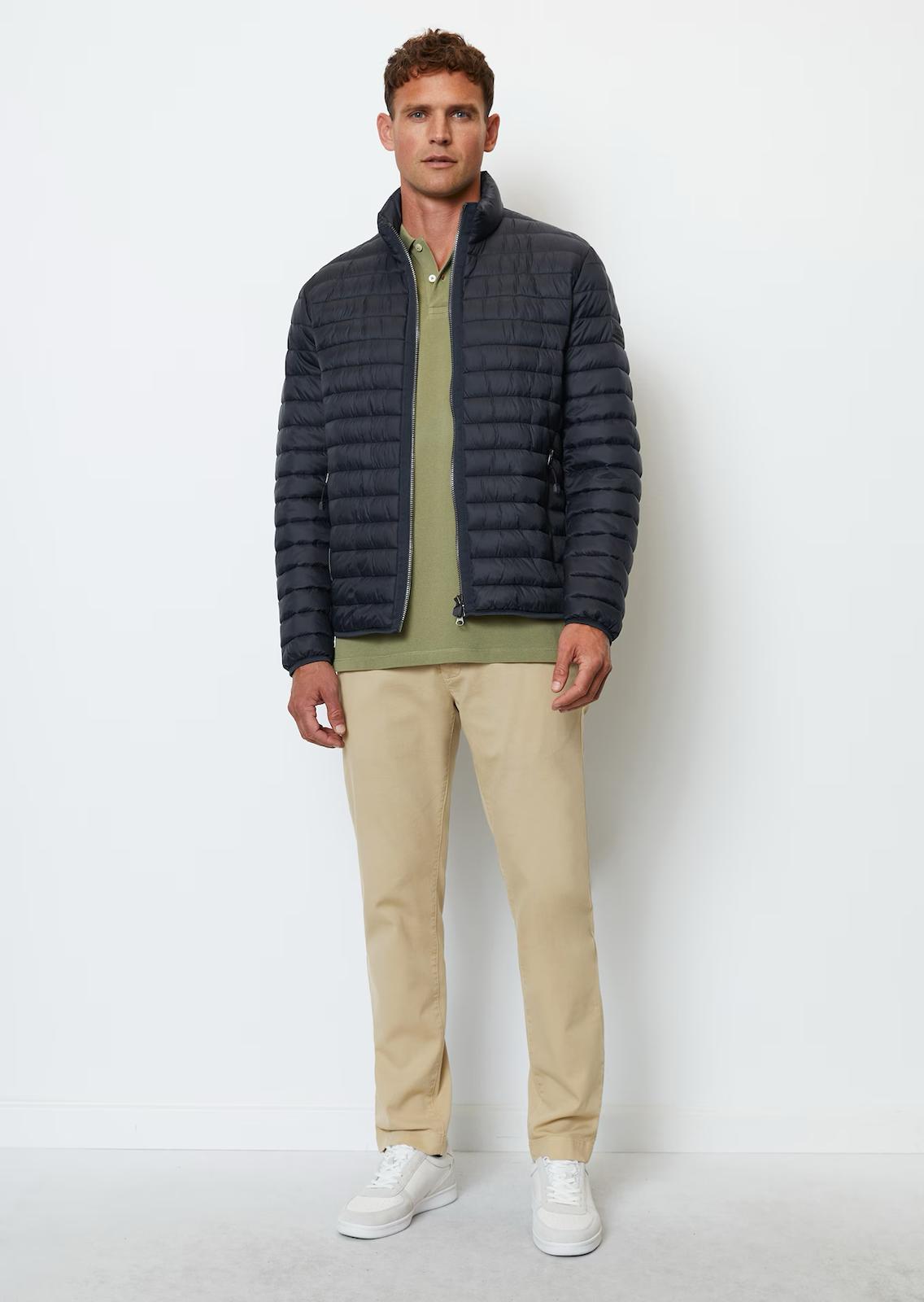 Marc O'Polo Navy Quilted Lightweight Jacket