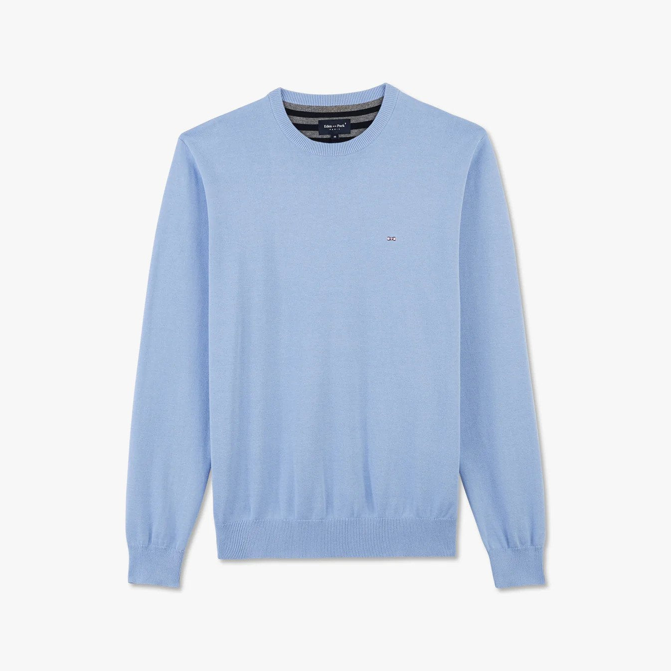 Eden Park Blue Round Neck Knit Jumper