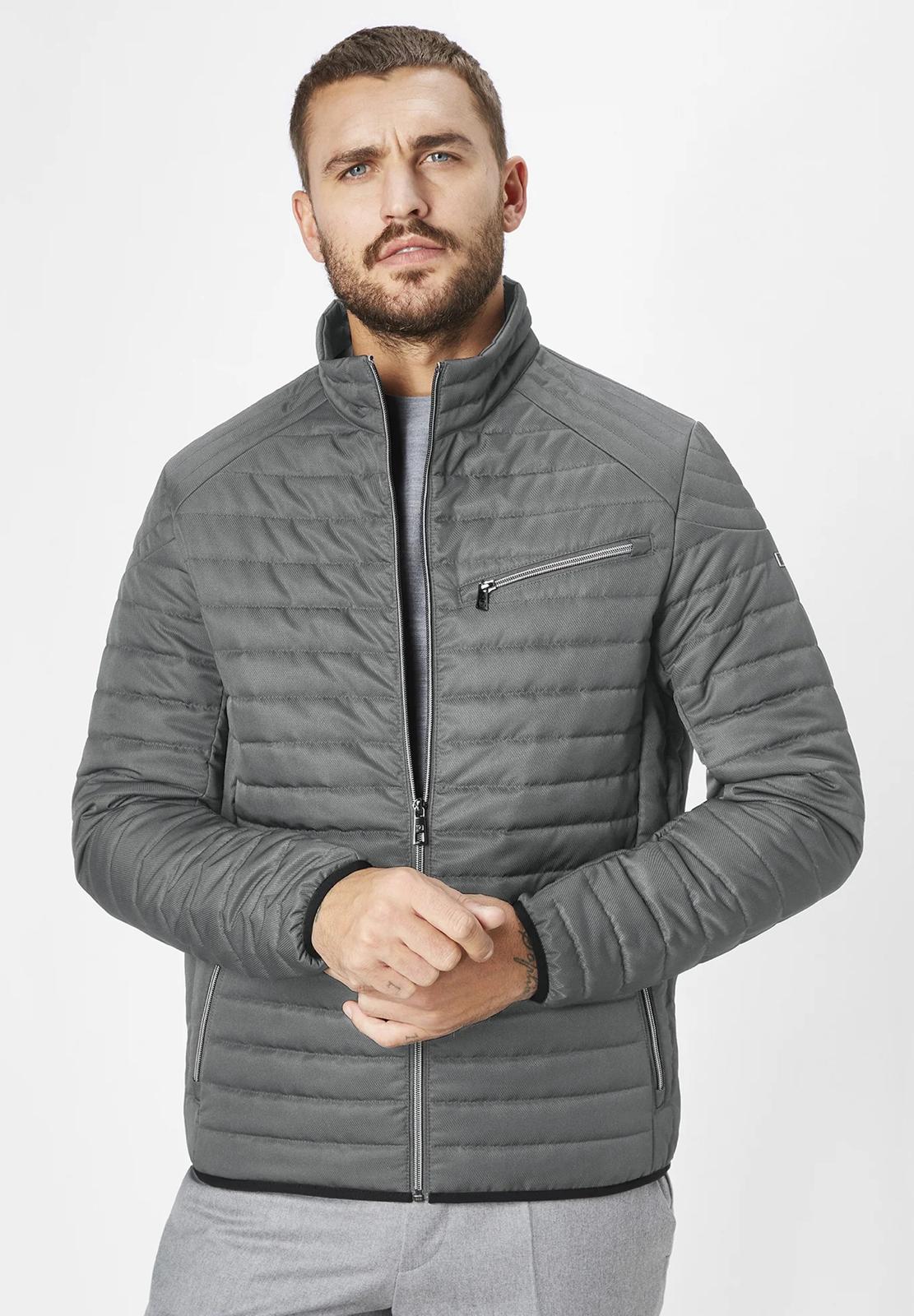Mens light sales jacket with collar