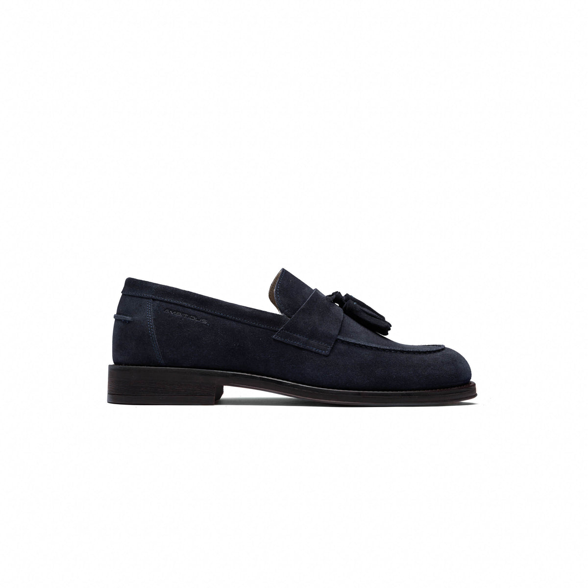 Ambitious Navy Suede Tassel Loafer
