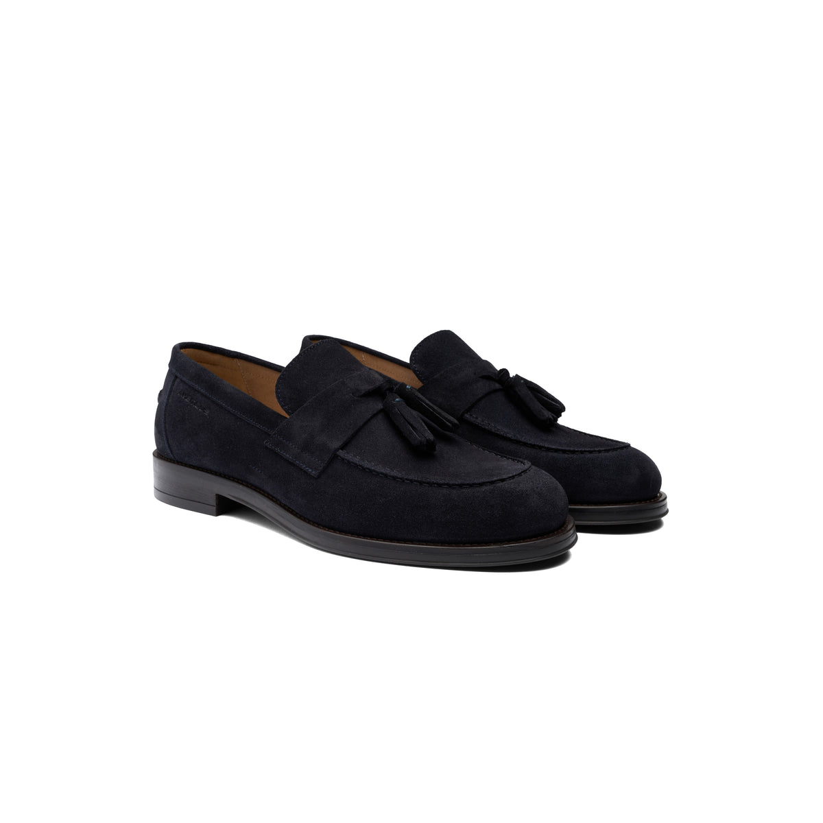 Ambitious Navy Suede Tassel Loafer