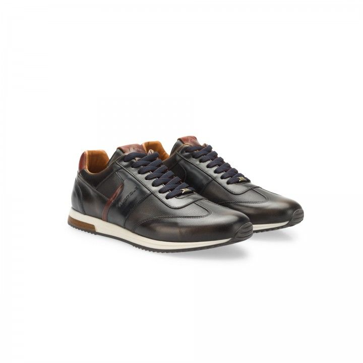 Ambitious Brown and Navy Classic Trainer