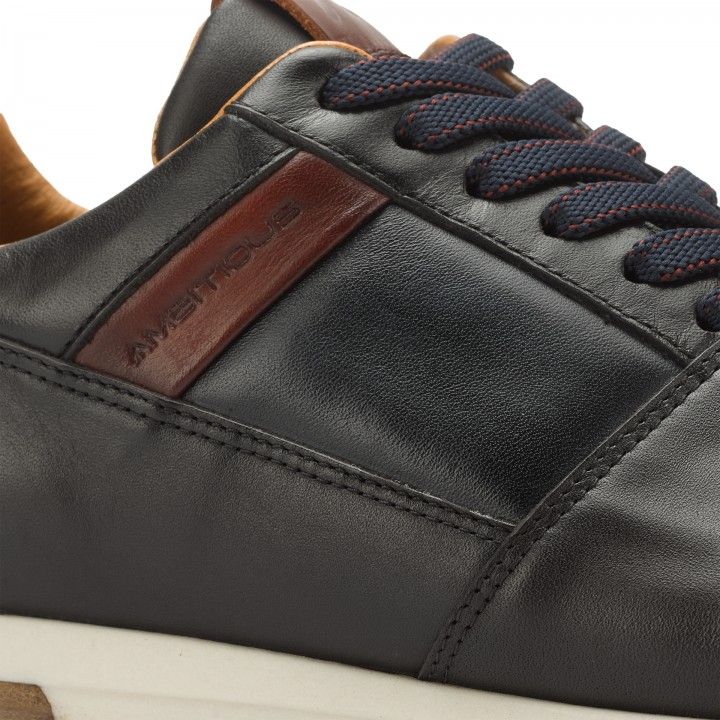 Ambitious Brown and Navy Classic Trainer