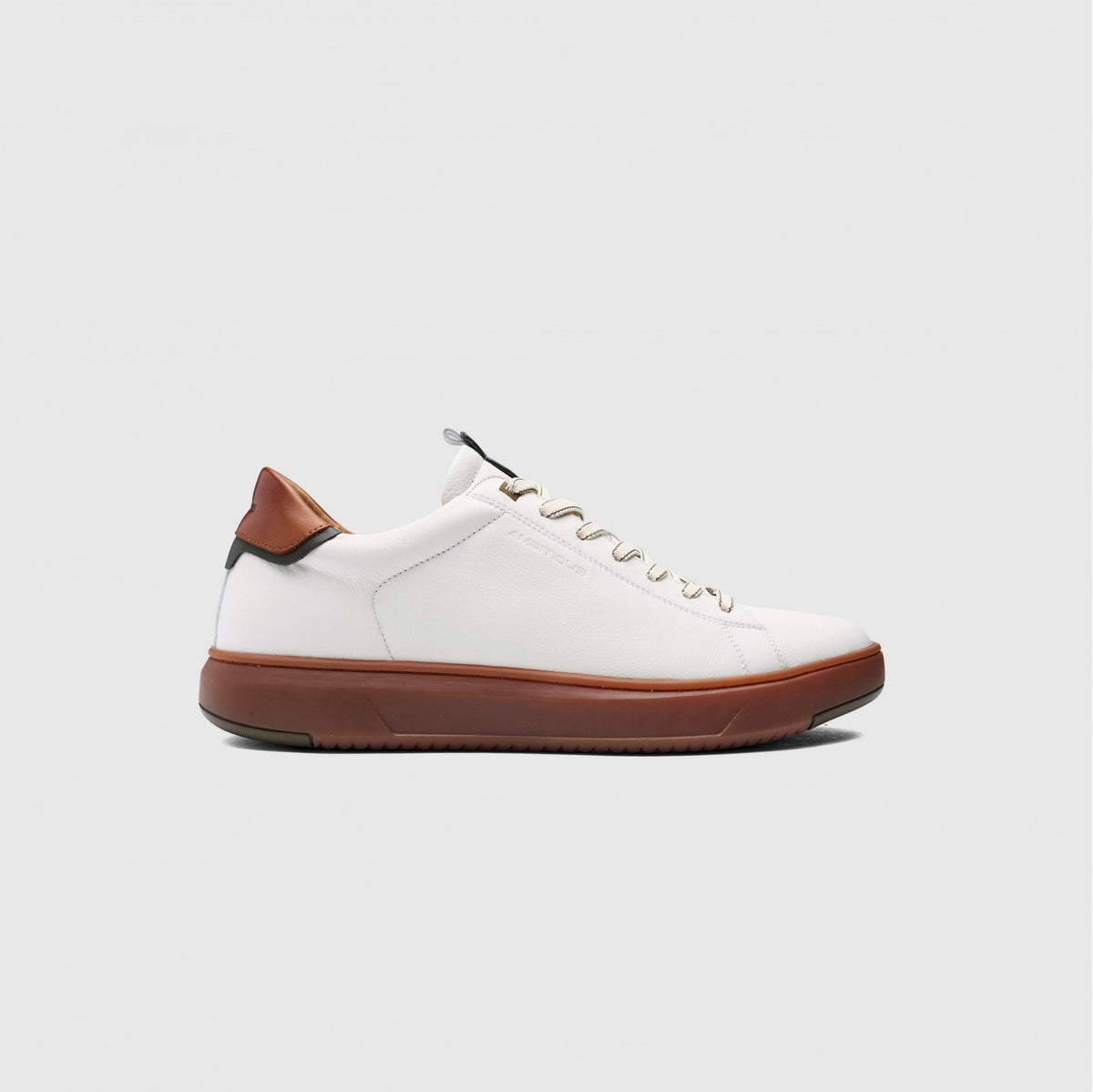 Ambitious Lace Up Trainer in White