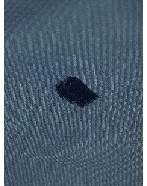 Remus Uomo Denim Blue Long Sleeved Casual Shirt