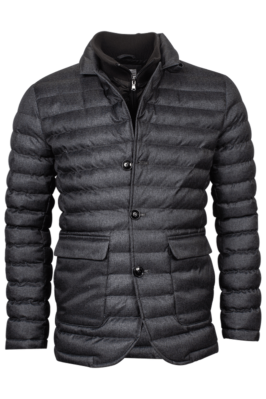 Giordano Charcoal Grey Padded Blazer