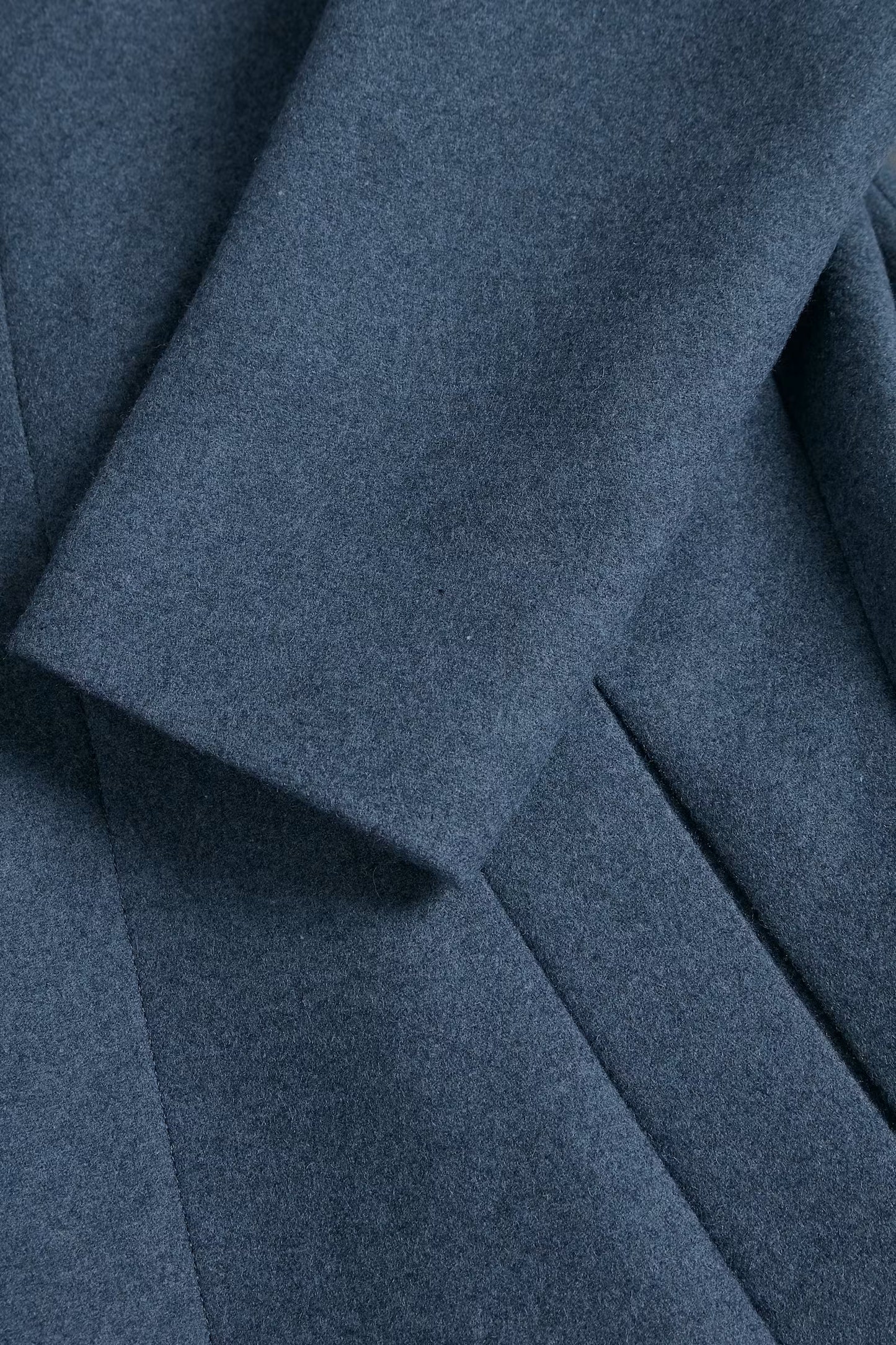 MATINIQUE HARVEY WOOL COAT - Dust Blue