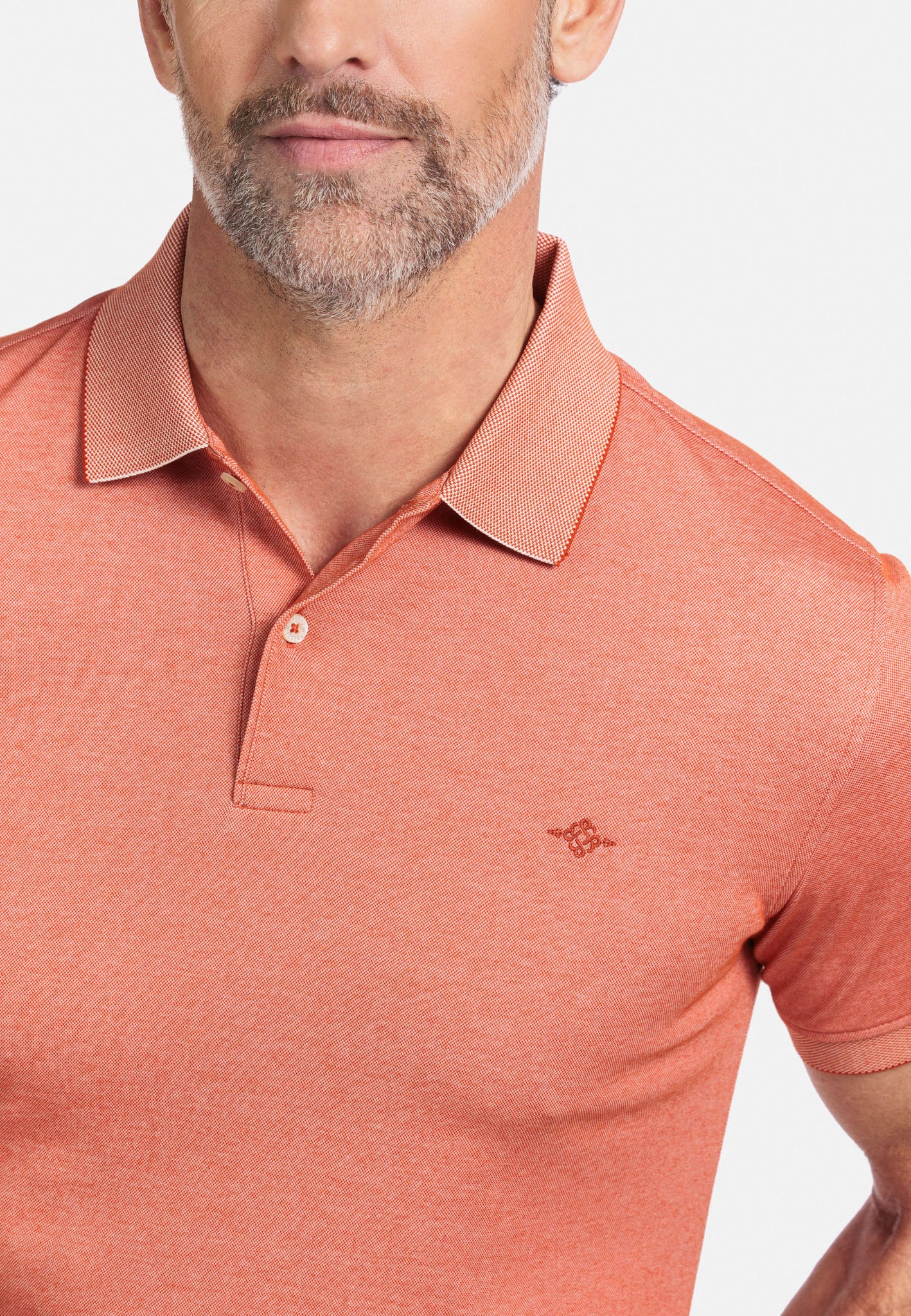 Baileys Burnt Orange Poloshirt