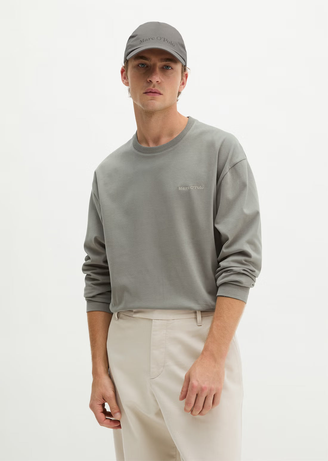 MARC O’POLO RELAXED LONGSLEEVE ORGANIC COTTON T-SHIRT