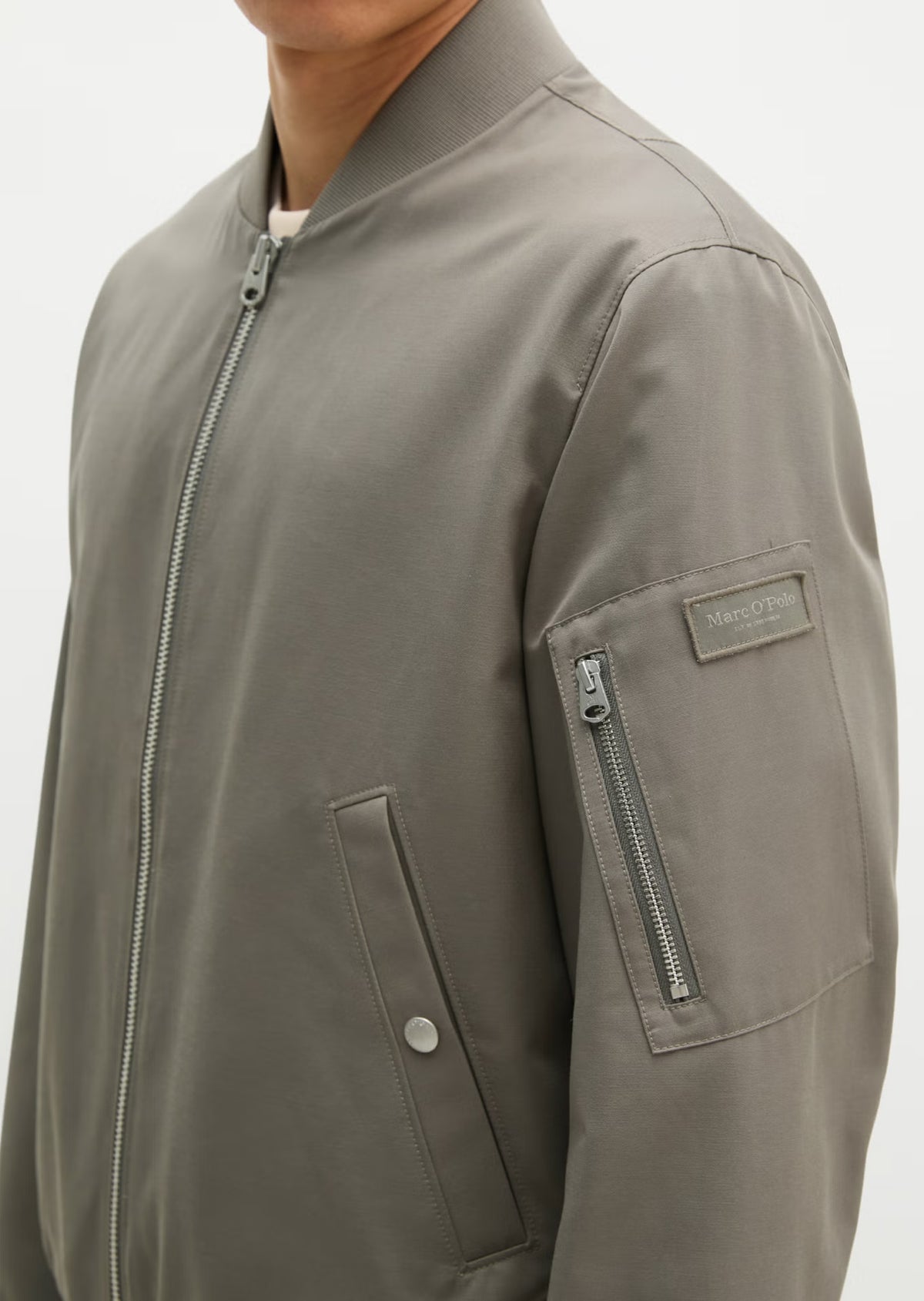 Marc O'Polo Graphite Bomber Jacket