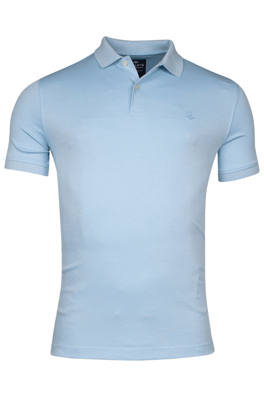 Baileys Light Blue Pique Poloshirt