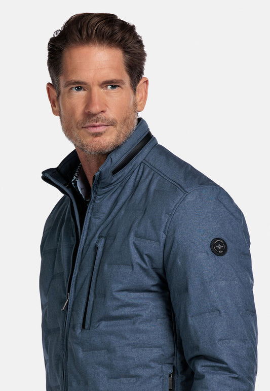 Modern Blue Casual Jacket