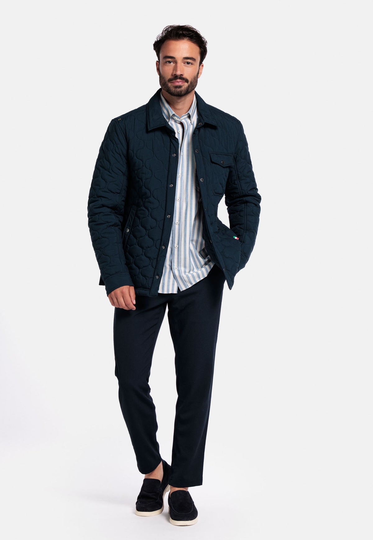 Giordano Navy Padded Jacket