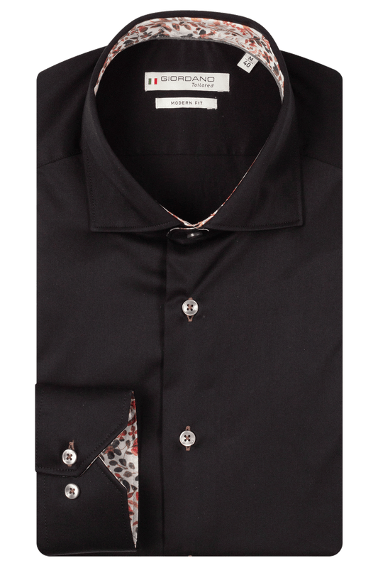 Giordano Black Luxury Cotton Shirt