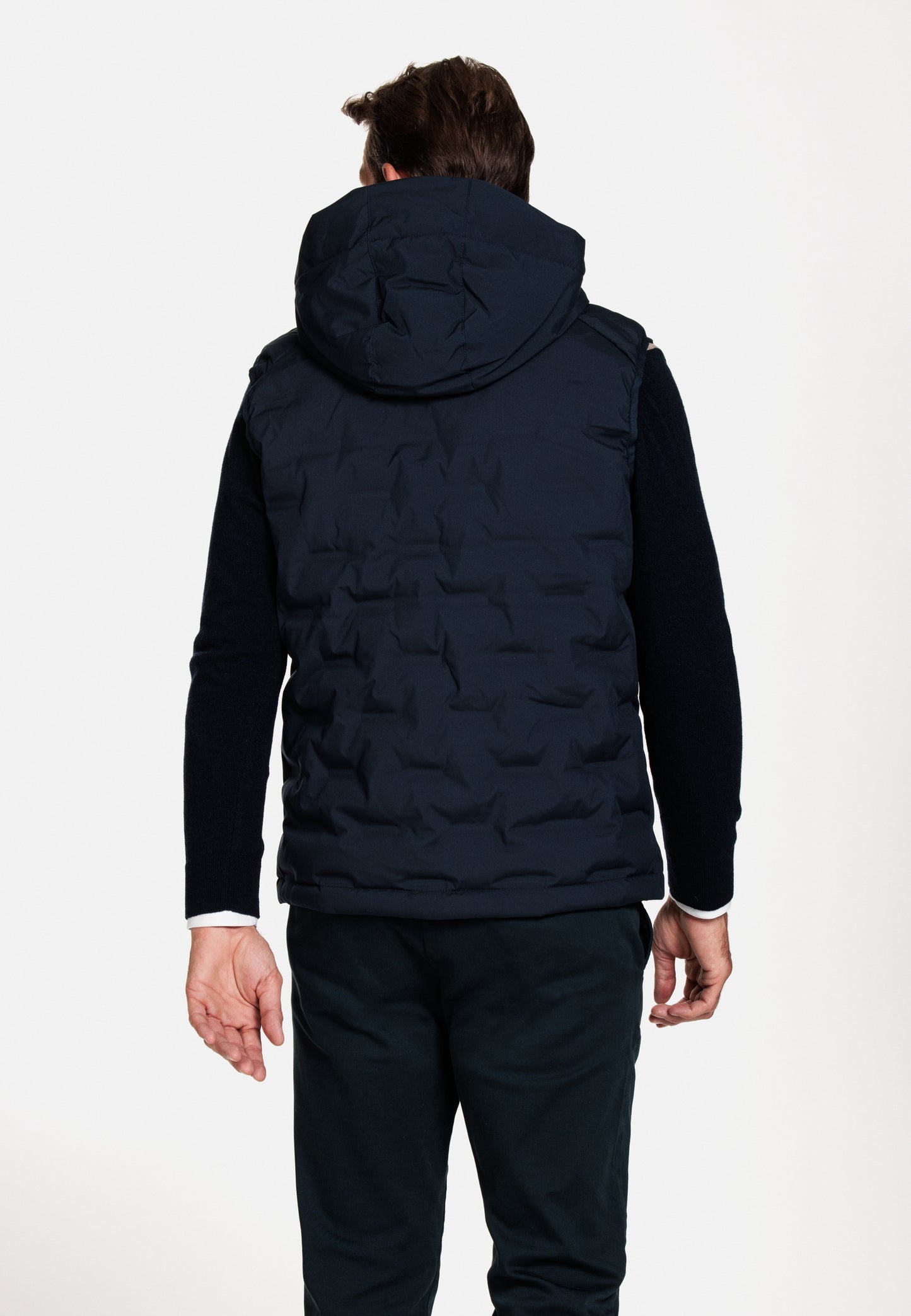 Giordano Navy Down Filled Gilet