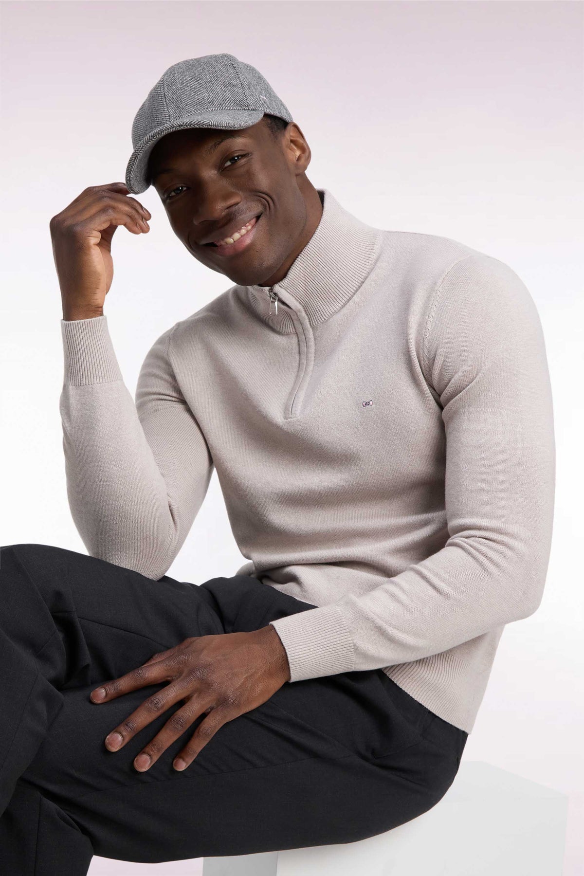 Eden Park Edinburgh Jumper - Beige
