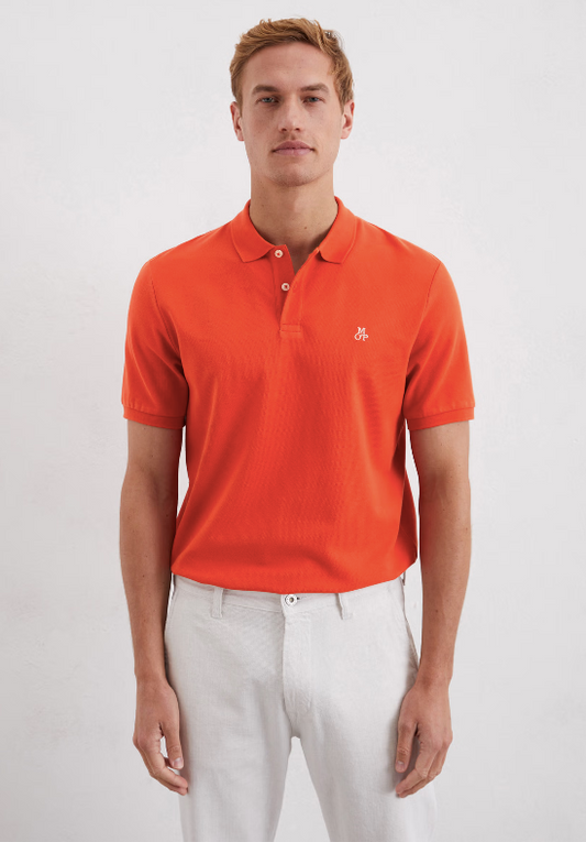 Marc O'Polo Orange Poloshirt