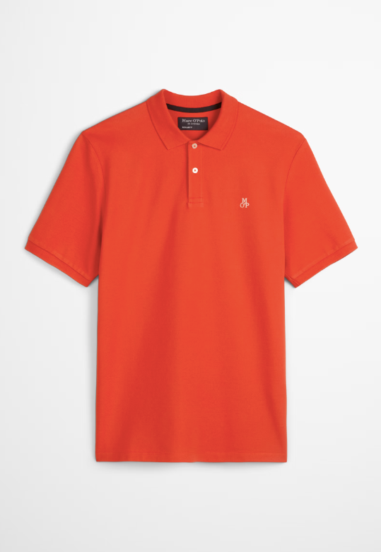 Marc O'Polo Orange Poloshirt