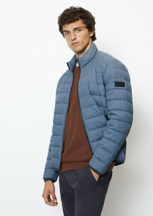 Marc O'Polo Storm Blue Quilted Lightweight Jacket