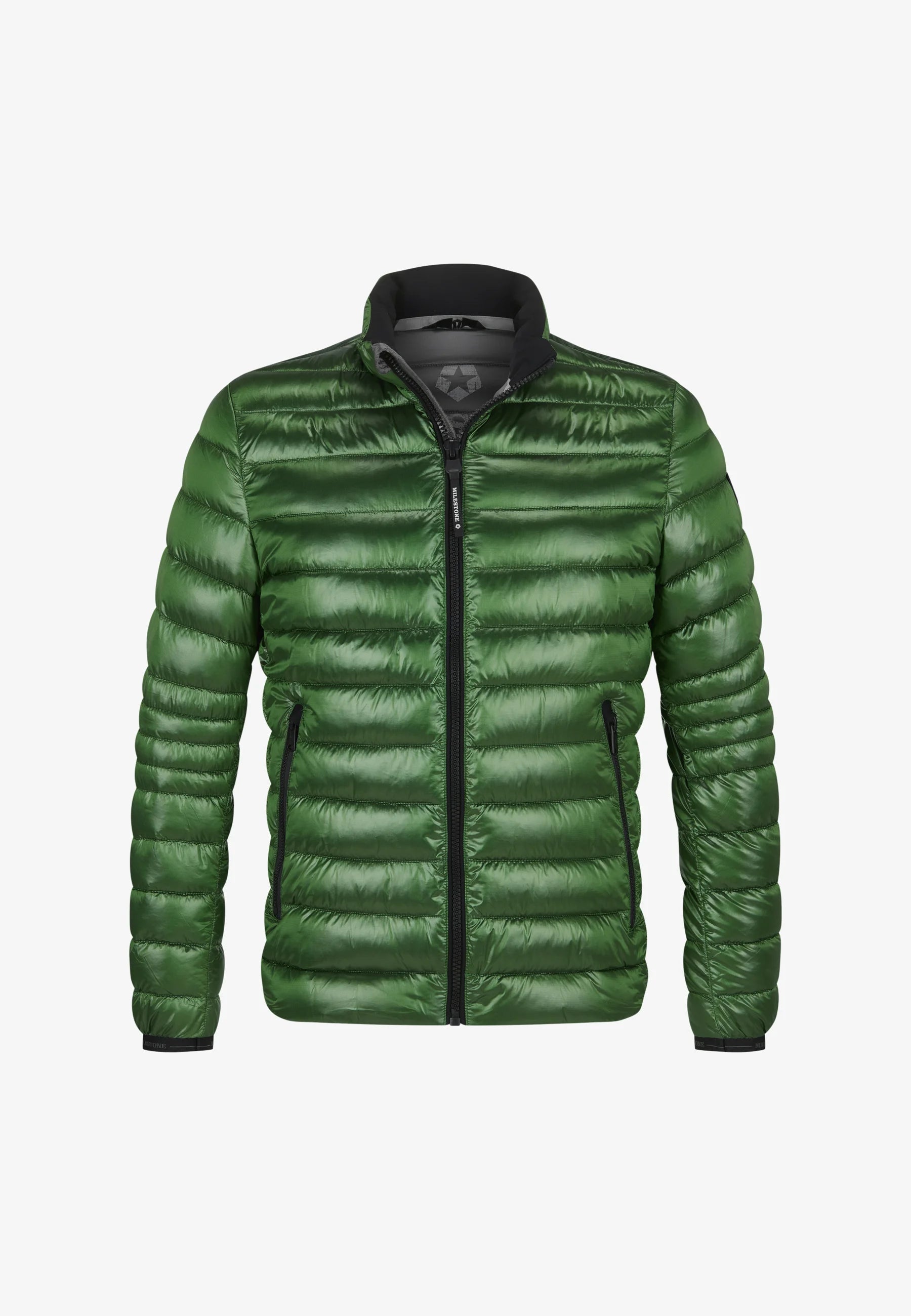Milestone Green Quilted Jacket StylishGuy Menswear