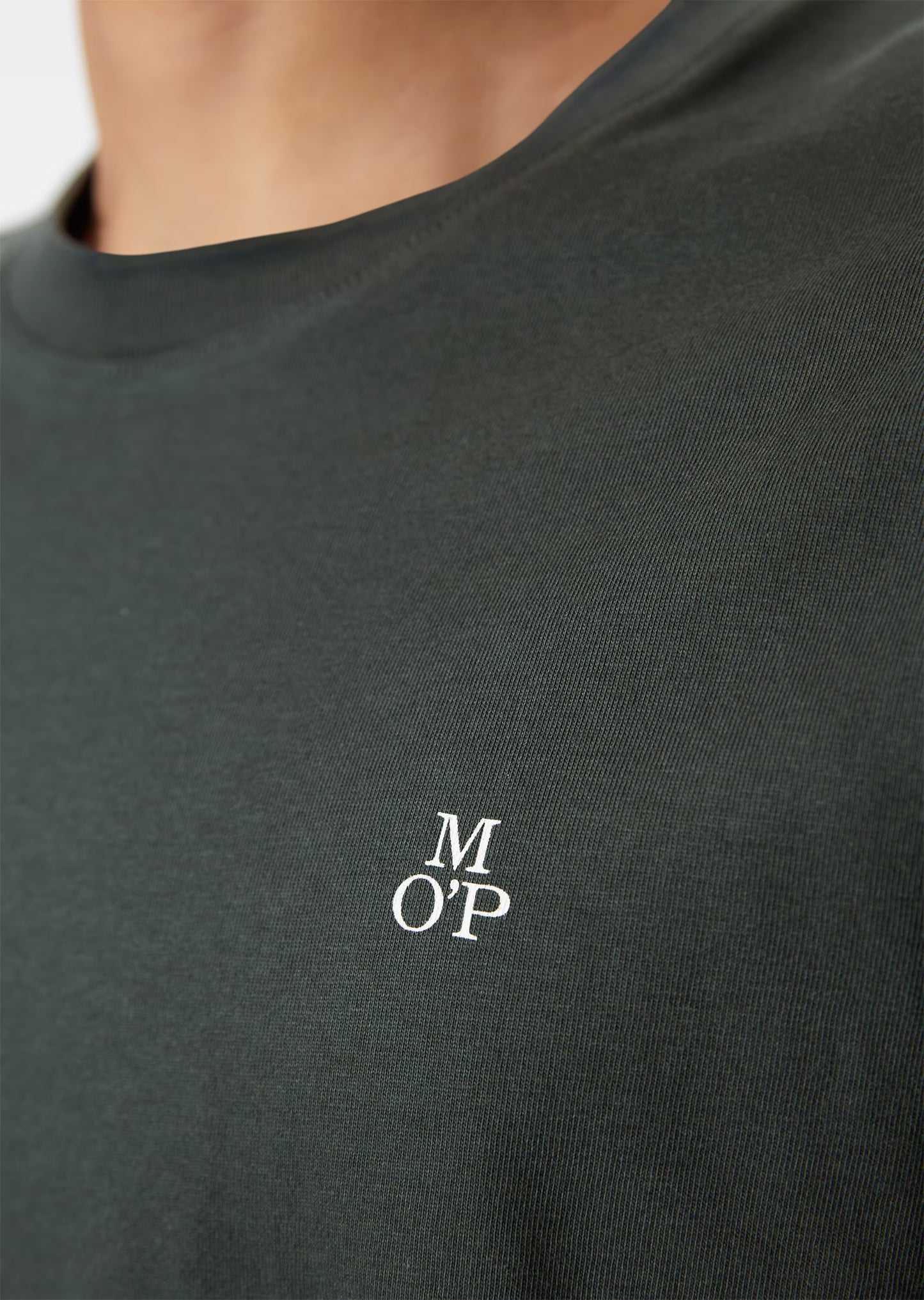 Marc O'Polo Charcoal Round Neck T-Shirt