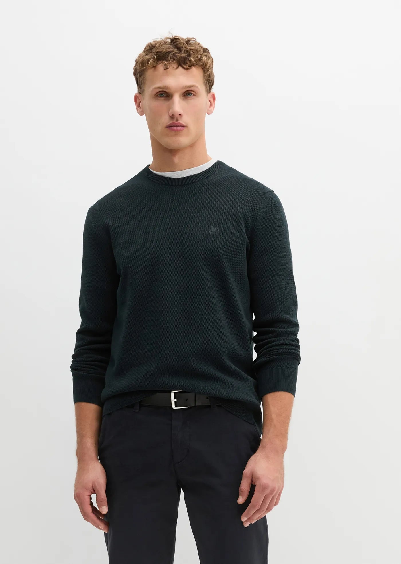Marc O'Polo Regular Organic Sweater in Navy