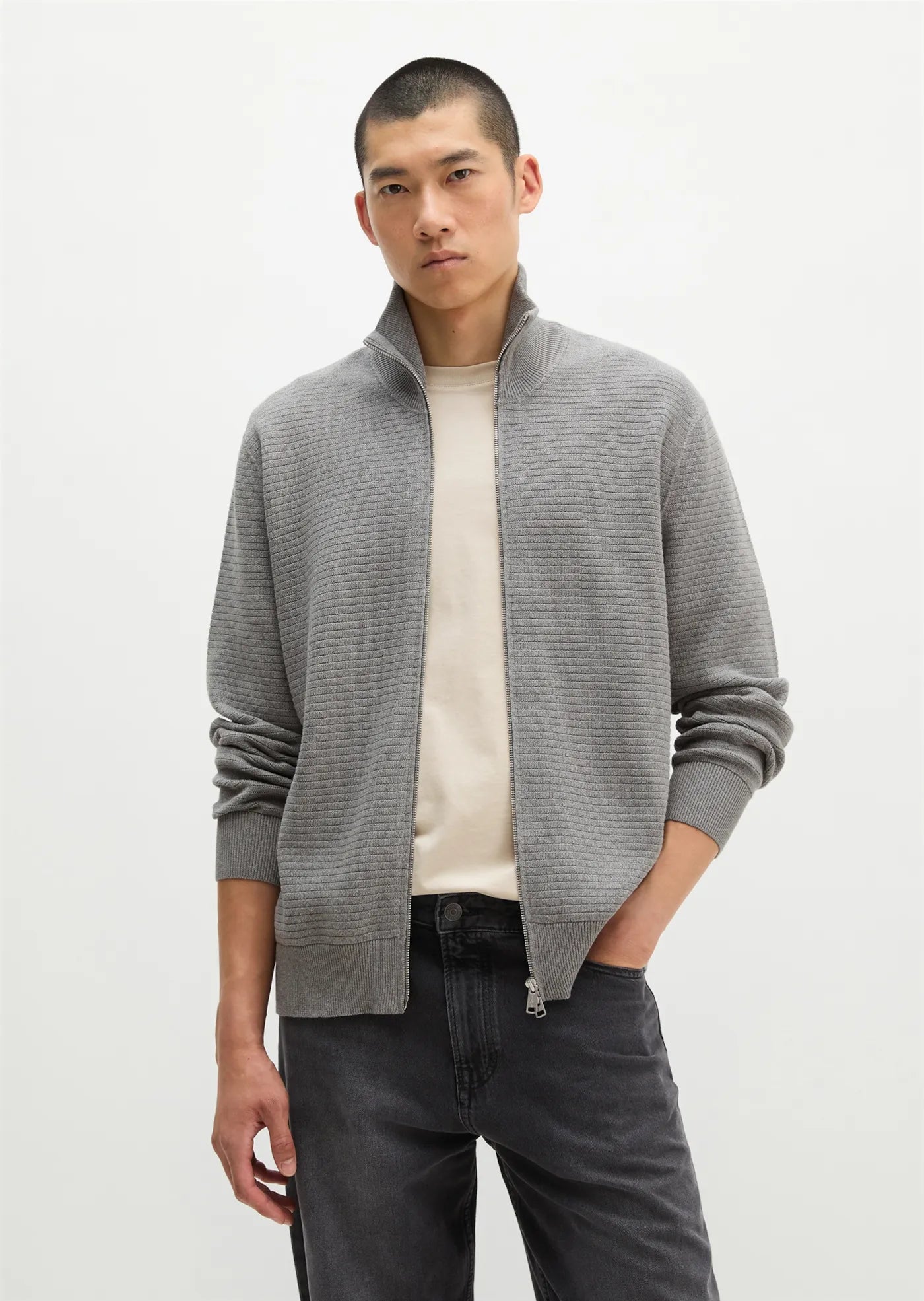 MARC O’POLO REGULAR-FIT ORGANIC COTTON CARDIGAN