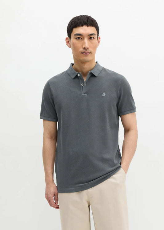 Marc O'Polo Gray Morn Poloshirt