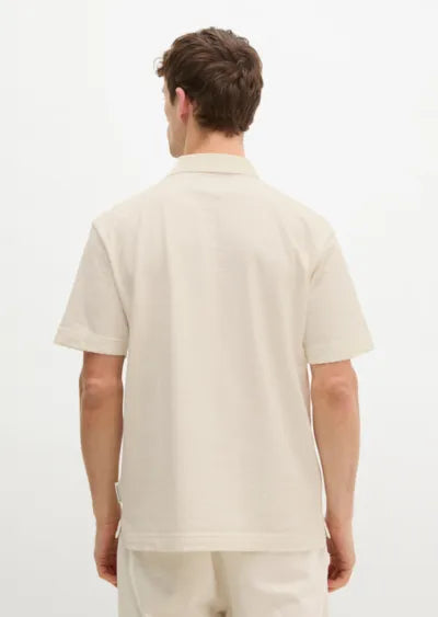 Marc O'Polo shirt Jersey Structure regular made from heavy ribbed jersey