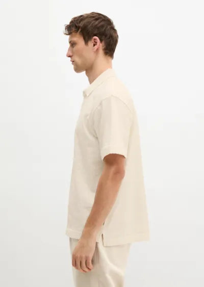 Marc O'Polo shirt Jersey Structure regular made from heavy ribbed jersey