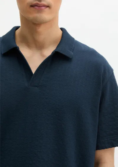 Marc O'Polo shirt Jersey Structure regular made from heavy ribbed jersey