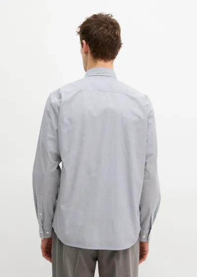 Marc O'Polo Green Stripe Button-Down Shirt