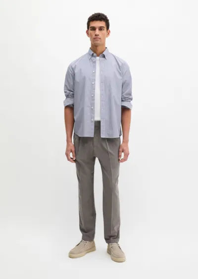 Marc O'Polo Blue Stripe Button-Down Shirt