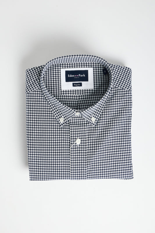 Eden Park Gin Tonic Vichy Shirt - Navy - photo 2