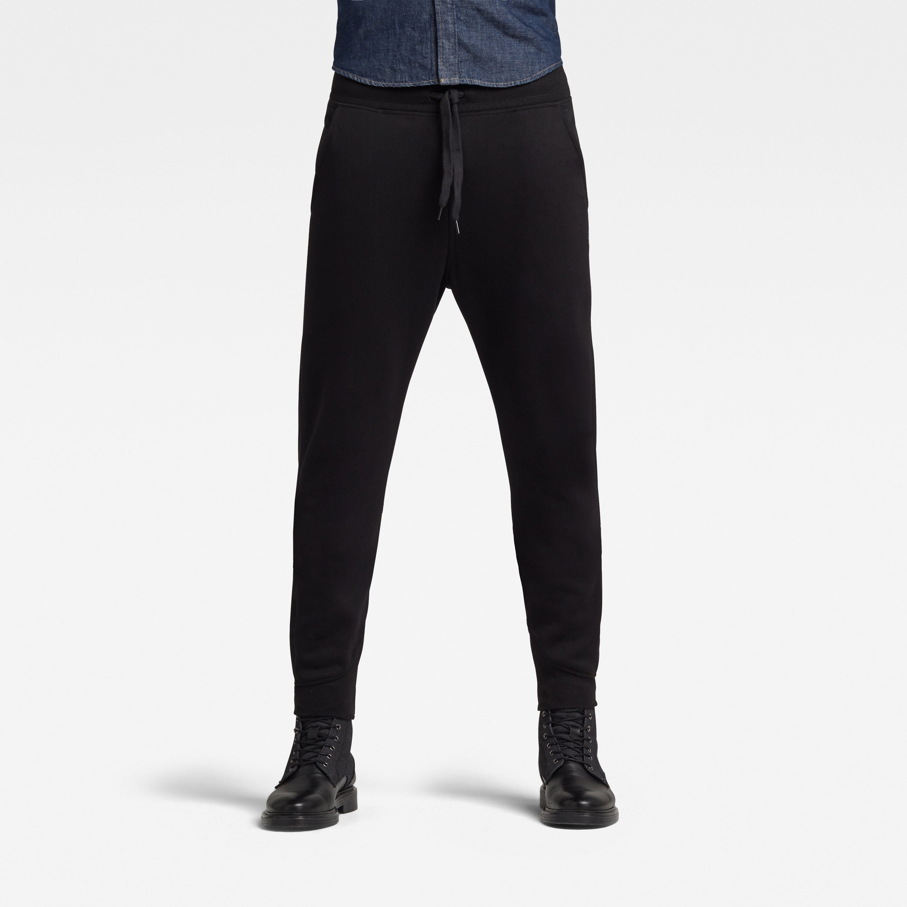 Black jogger slacks sale