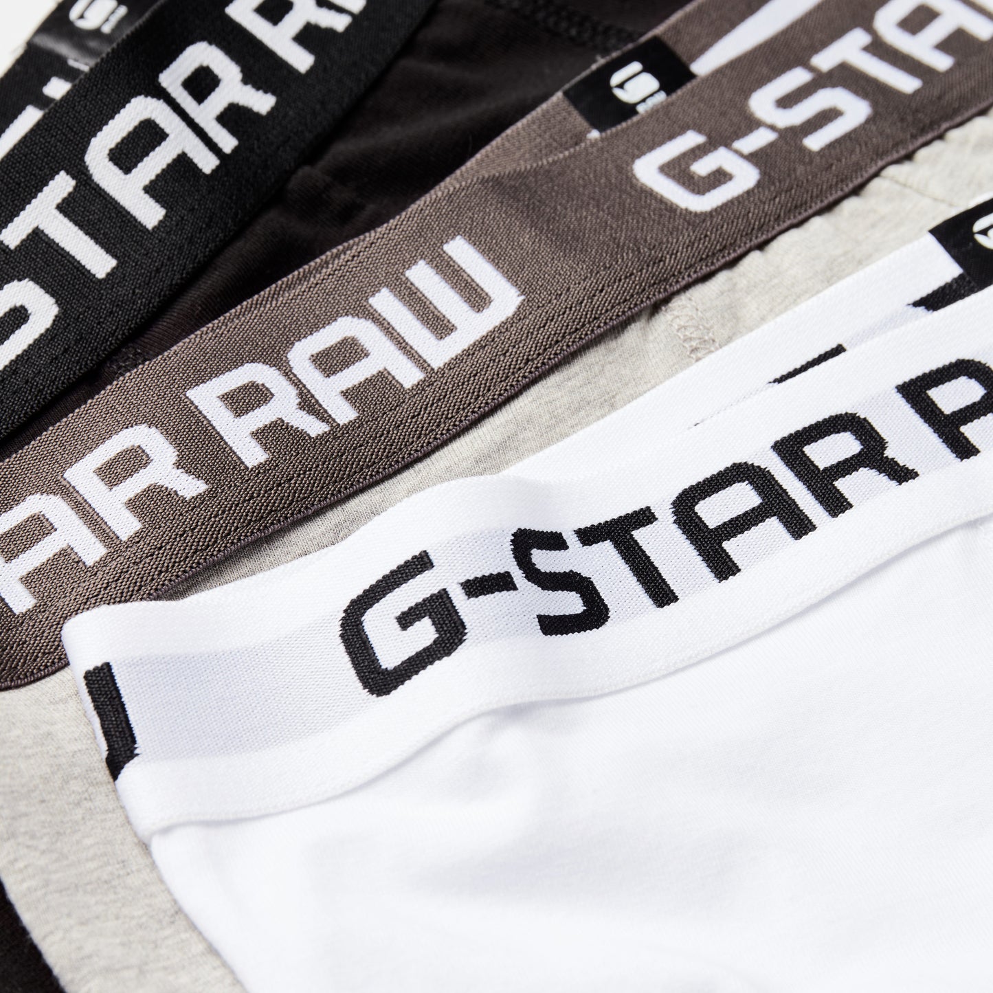 G-Star Classic Greys Boxer Shorts (3 Pack)